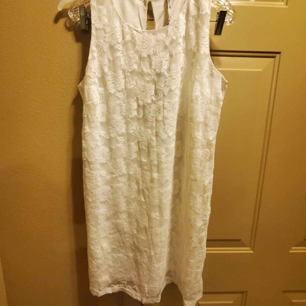 Summer Lace Sheath Dress